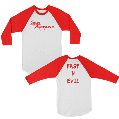 Zero Tolerance Baseball Tee
