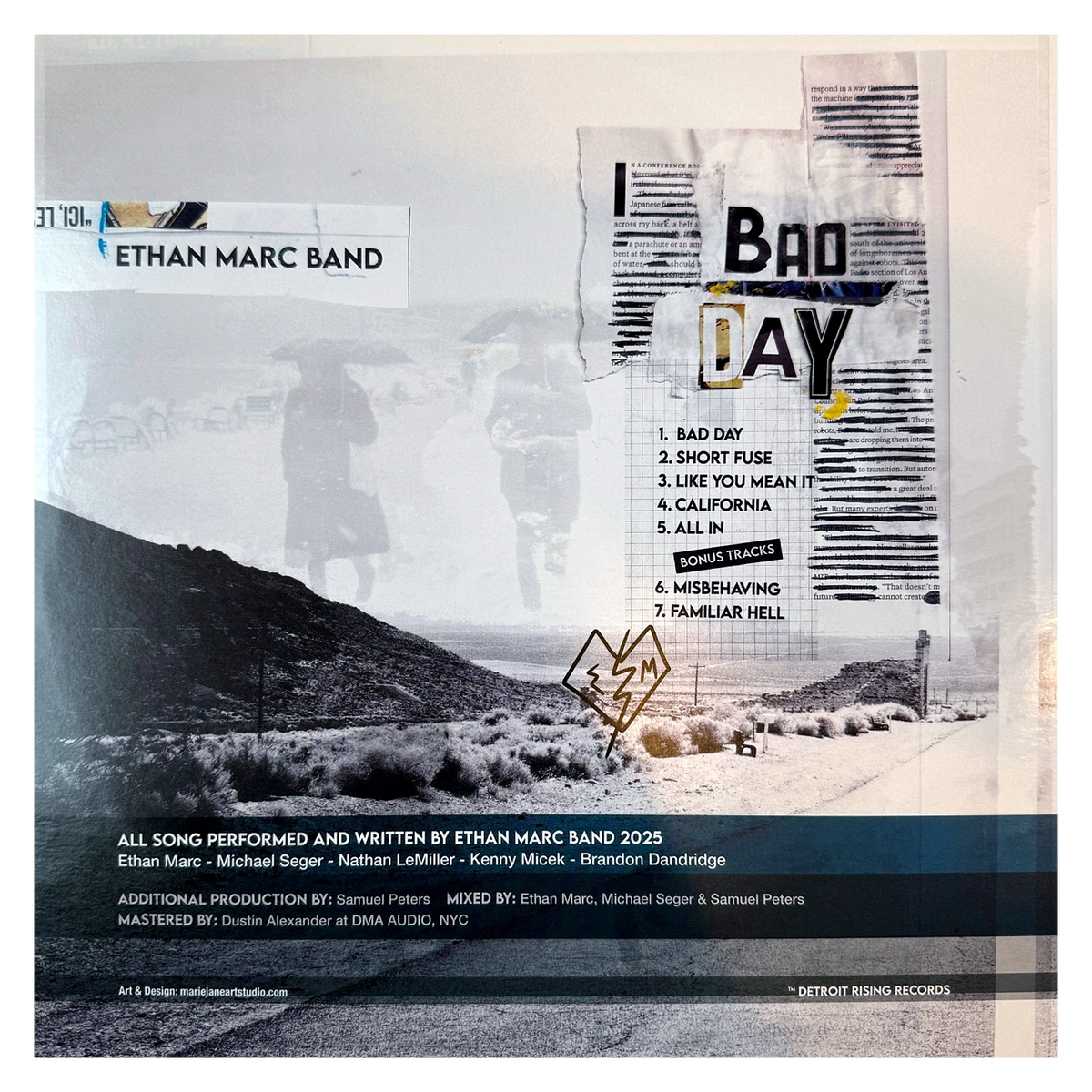 Bad Day Vinyl - Black