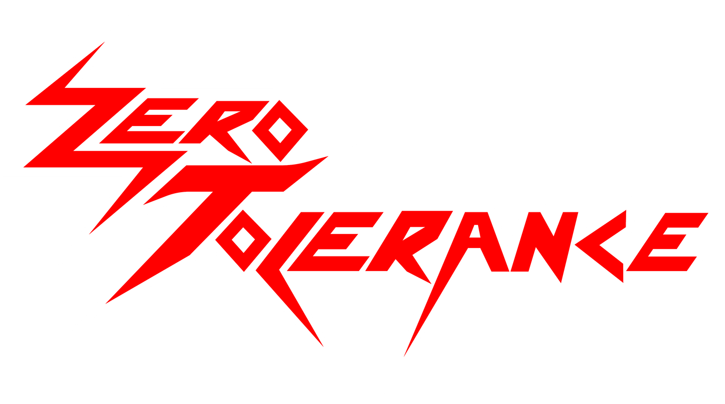 Zero Tolerance Red Logos